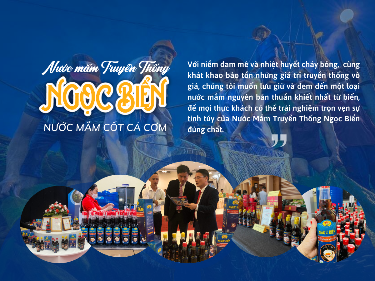 nước mắm truyền thống Ngọc Biển