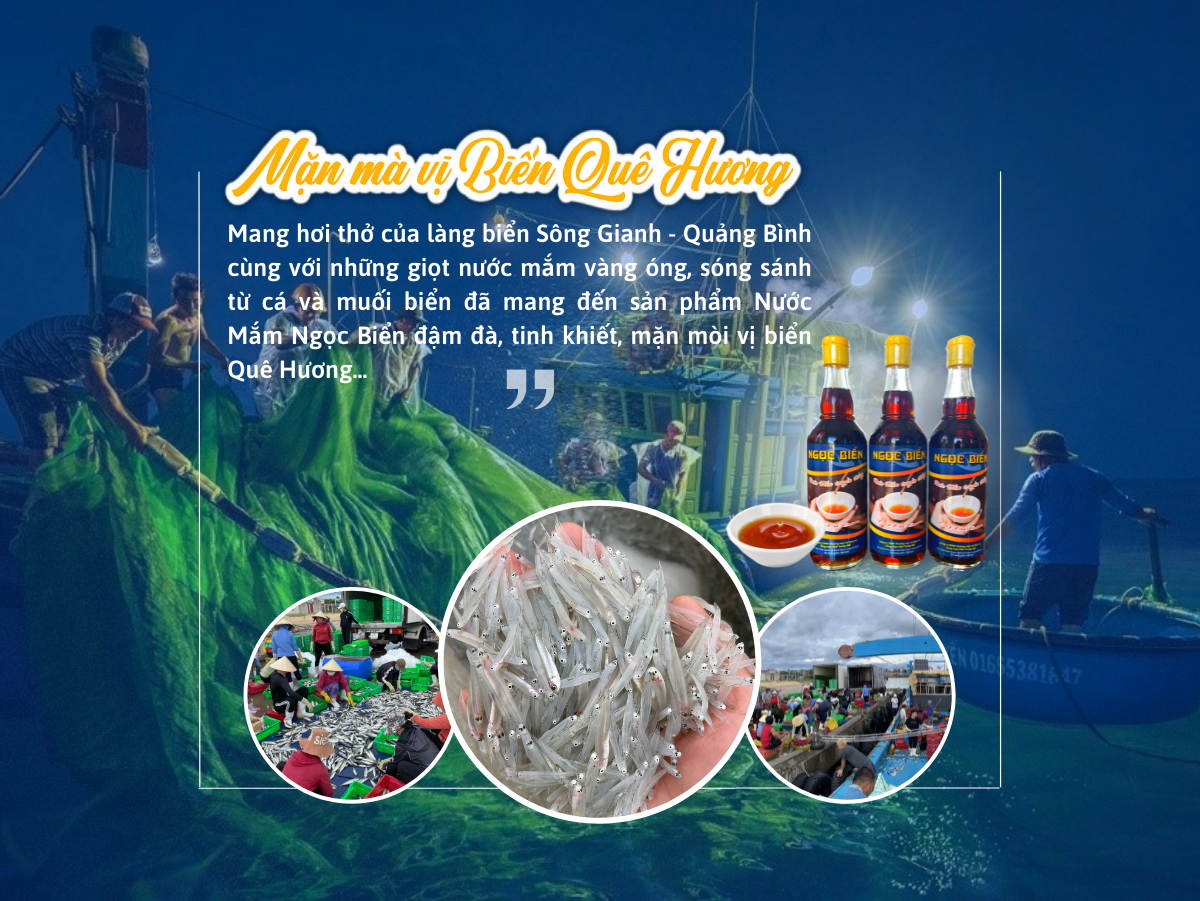 nước mắm truyền thống Ngọc Biển